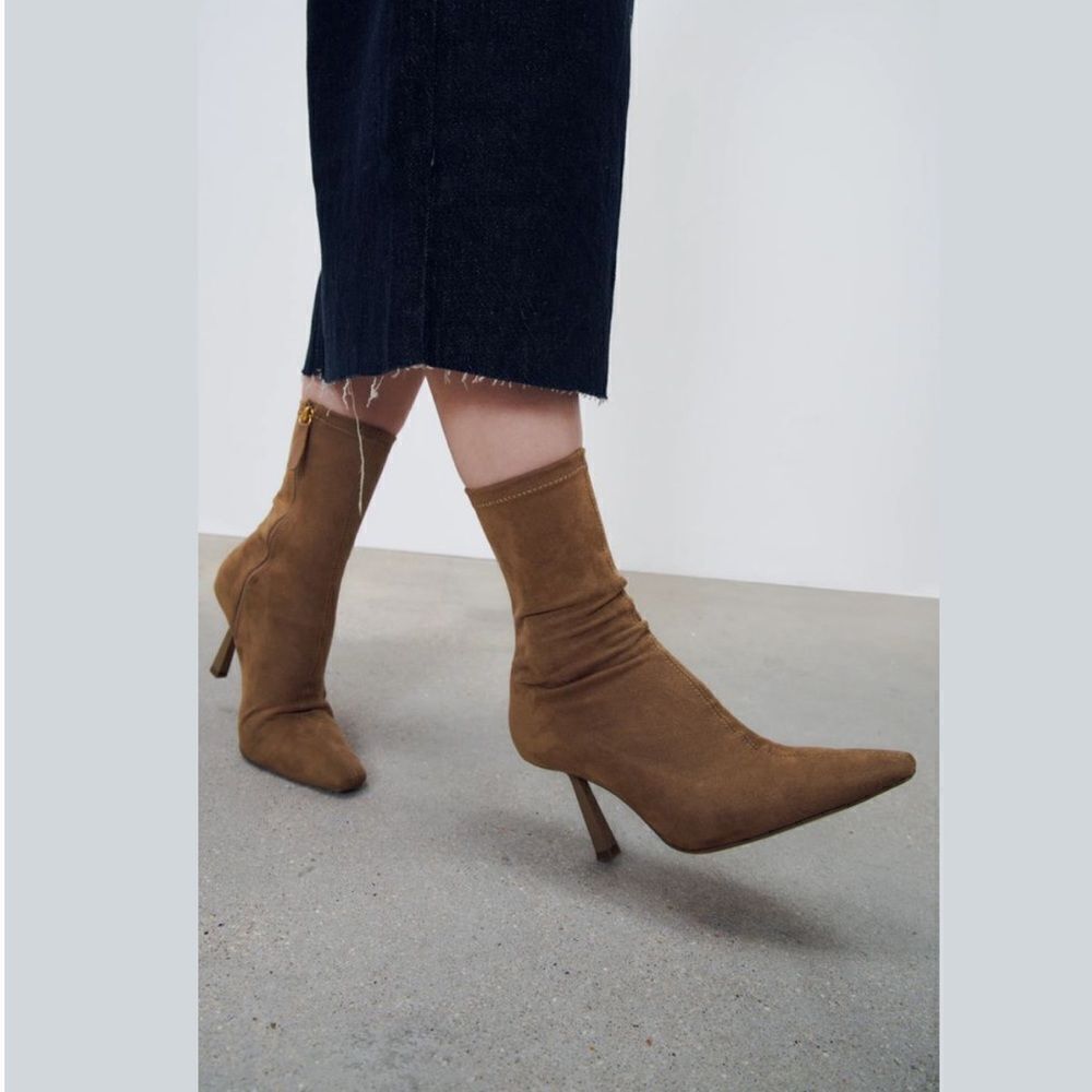 Zara heel ankle booties - Picture 2 of 13